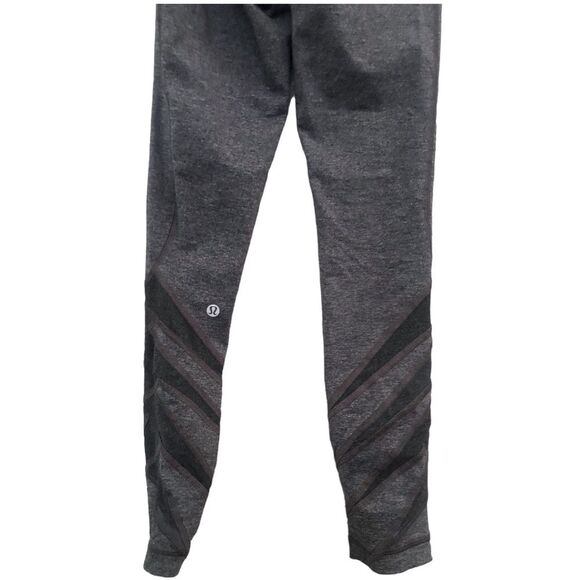 Lululemon Motionful 7/8 Tight 25" Leggings Heathered Black size 2 XS high rise - Picture 7 of 10